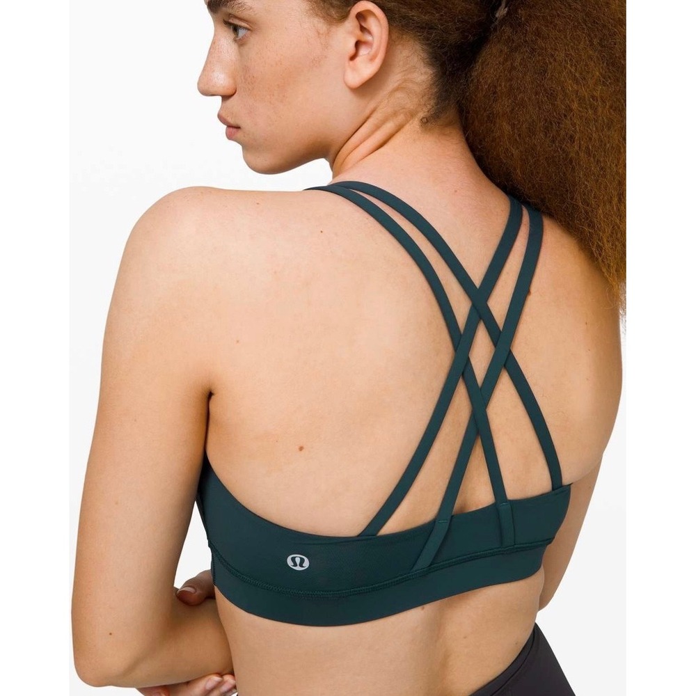 Lululemon Energy Bra *Medium Support, B–D Cup Submarine 8 Gym Running Active